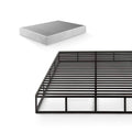 Zinus 9 inch Quick Lock High Profile Smart Box Spring / Mattress Foundation / Strong Steel Structure / Easy ASSEMBLY, Twin