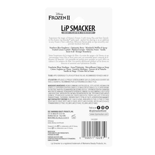Lip Smacker Original Party Pack - 10 Moisturizing Lip Balms, Classic Flavors S23577
