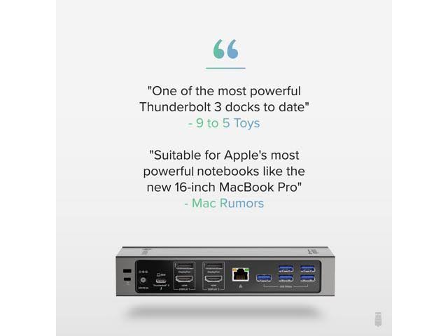 Plugable TBT3-UDZ Docking Station Y6132