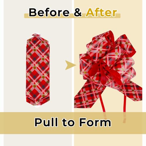 ONTODEX 27PCS Christmas Gift Wrap Bows for Presents B34559