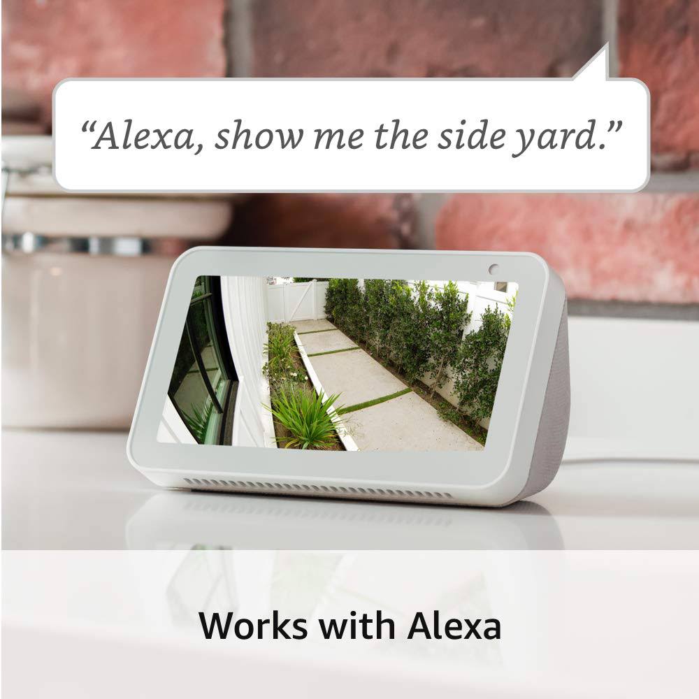 Ring Spotlight Cam Battery HD Security Camera with Two-Way Talk and Siren, Works with Alexa, Black E2911