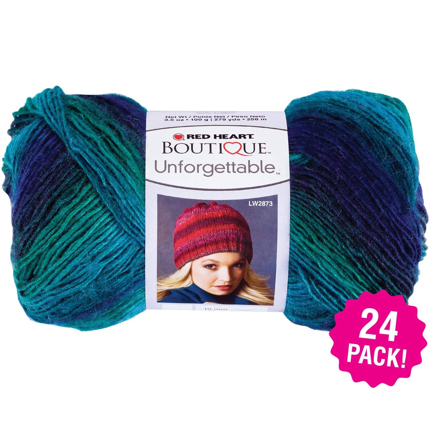 Red Heart Boutique Unforgettable Yarn - Dragonfly, Multipack of 24 - Avayadevconnect