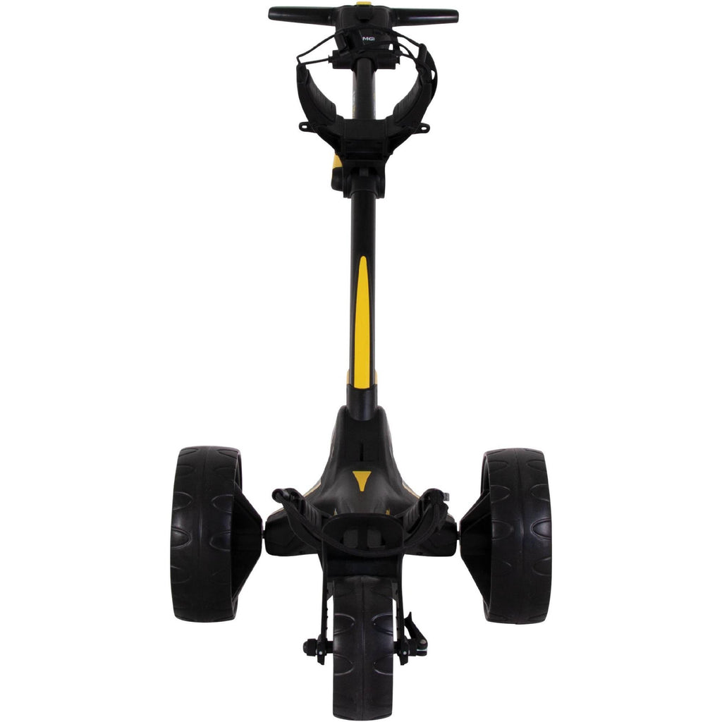 MGI Zip X1 Electric Golf Push Cart with Swivel Wheel, Black F613053