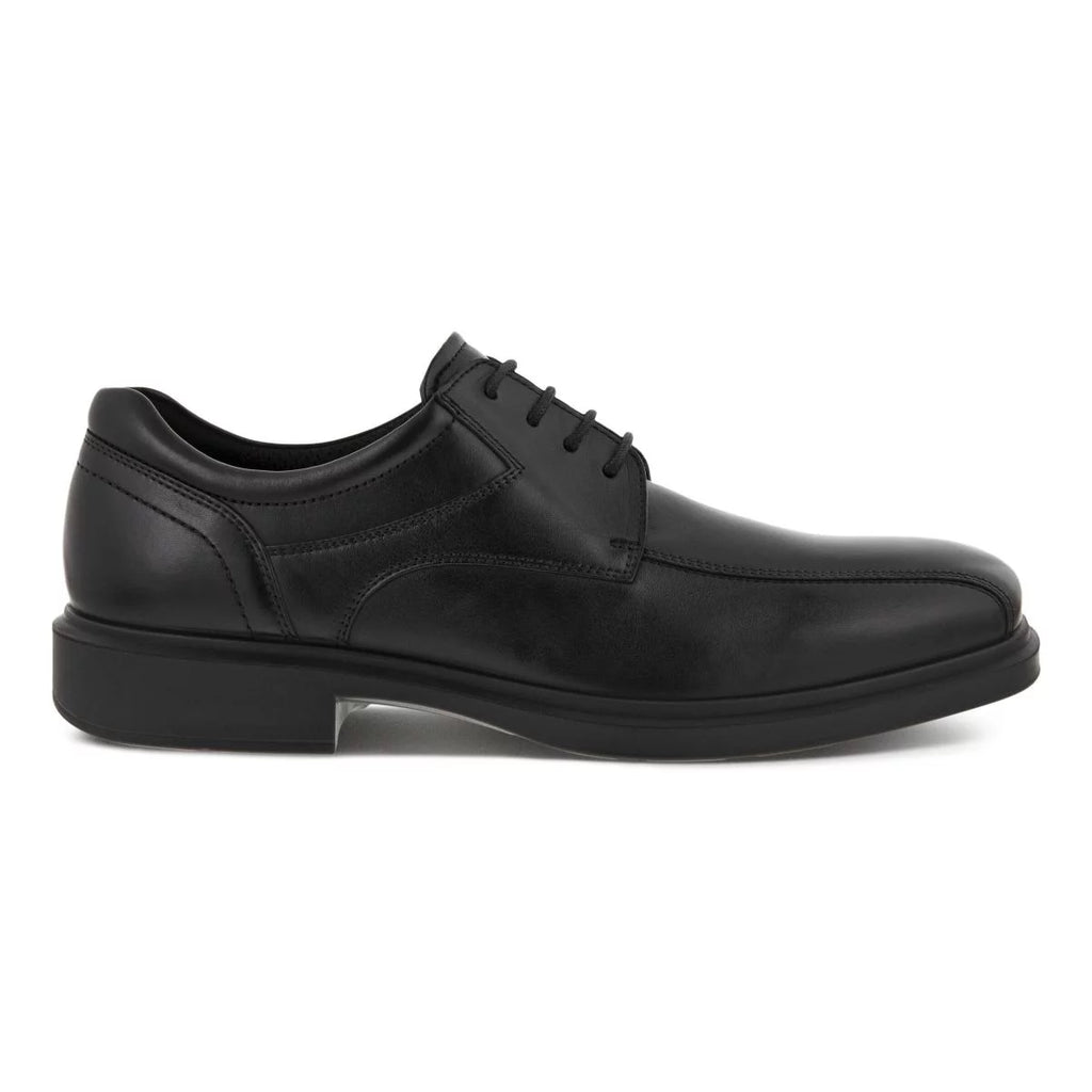 ECCO Men's Helsinki 2.0 Bike Toe Tie Black Leather N883338