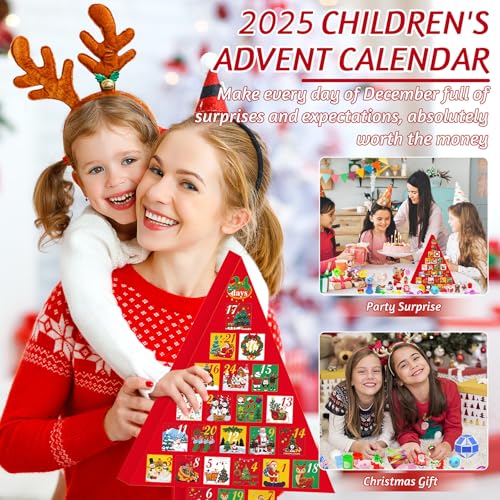 Fidget Advent Calendar 2025 for Kids, 24 Days of Surprise Toys R16003