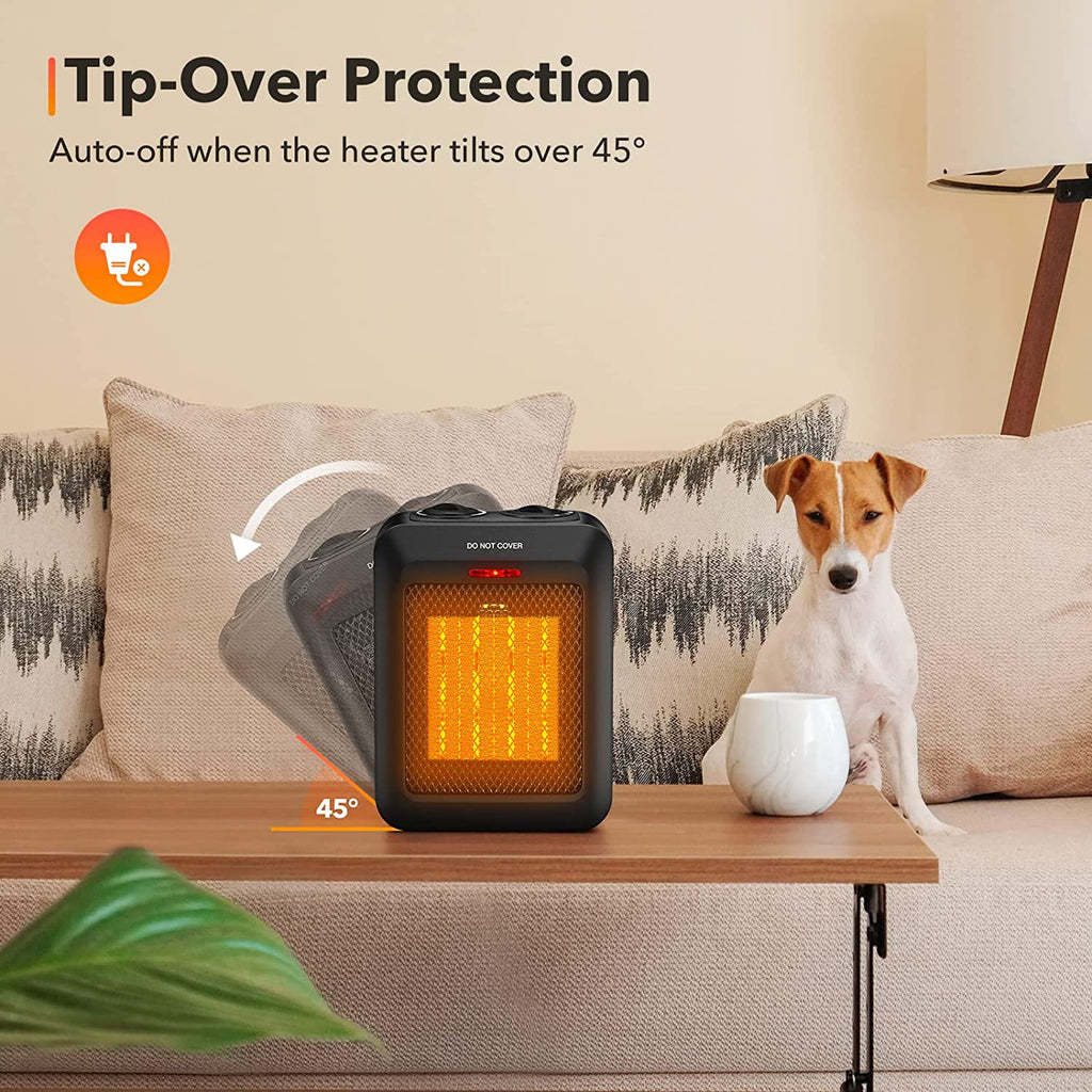 GiveBest Portable Ceramic Space Heater with Overheat Protection, 1500W R3567