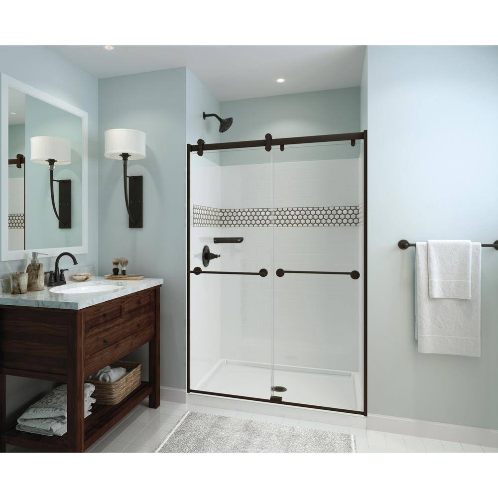 Delta Classic 400 Shower Floor Base 48 in. L x 34 in. D White F515276