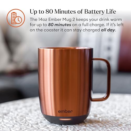 Ember Temperature Control Smart Mug 2, 14 Oz, Black K68392