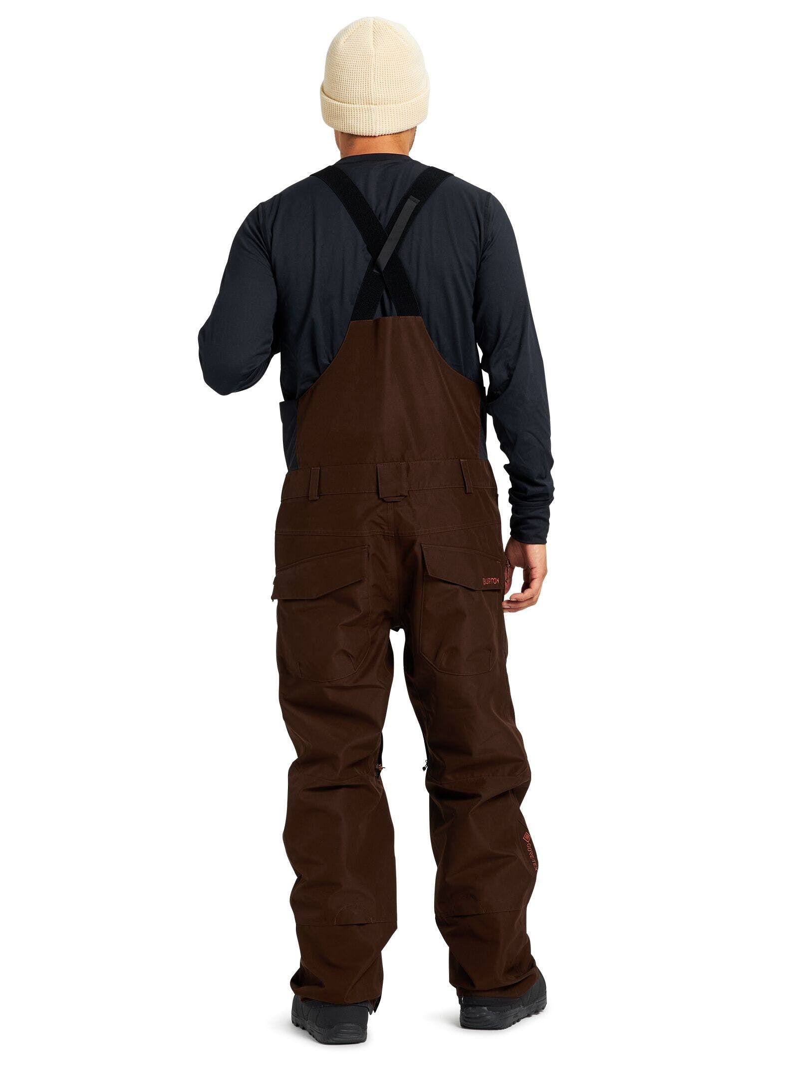 Burton Reserve GORE-TEX Bib Pant Men's Seal Brown L H24598