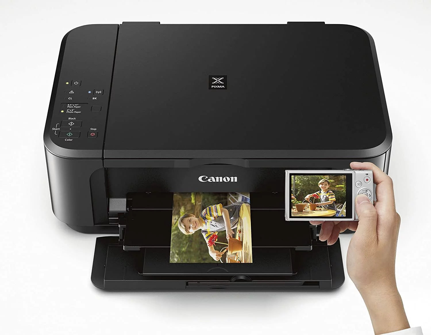 Canon Pixma MG3620 Wireless All-In-One Inkjet Printer, Black Y462340