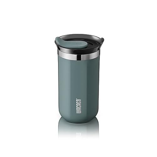 WACACO Octaroma Classico Vacuum Insulated Coffee Mug, Double-wall Stainless Steel, 6 fl oz, Carmine Red Z33030