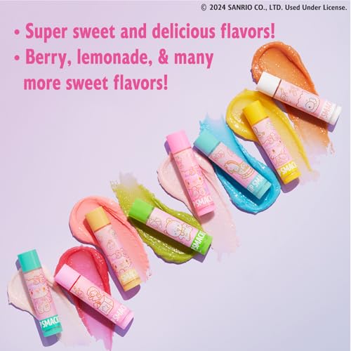Lip Smacker Original Party Pack - 10 Moisturizing Lip Balms, Classic Flavors S23577