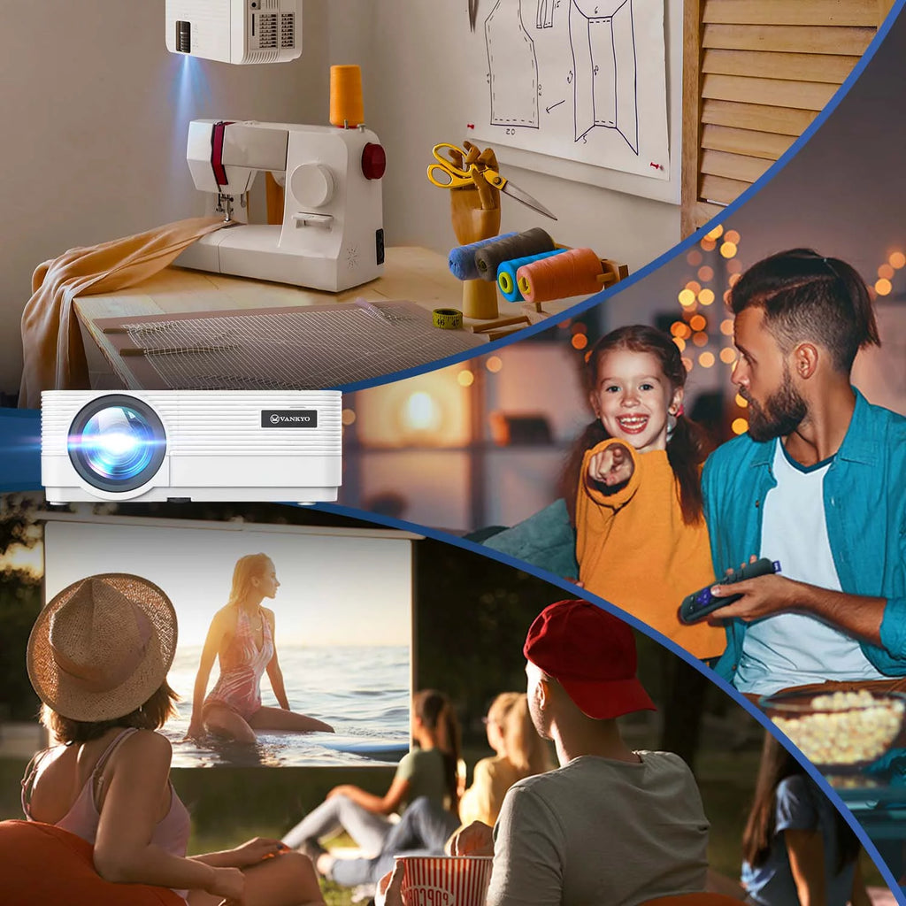 VANKYO Leisure 470 HD Mini Projector with Roku Express Streaming Player W214069