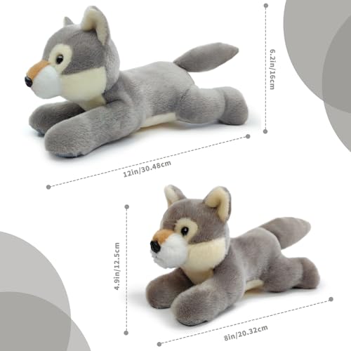 Deer Stuffed Animal 8 inch Realistic Plush Toy for Kids A727