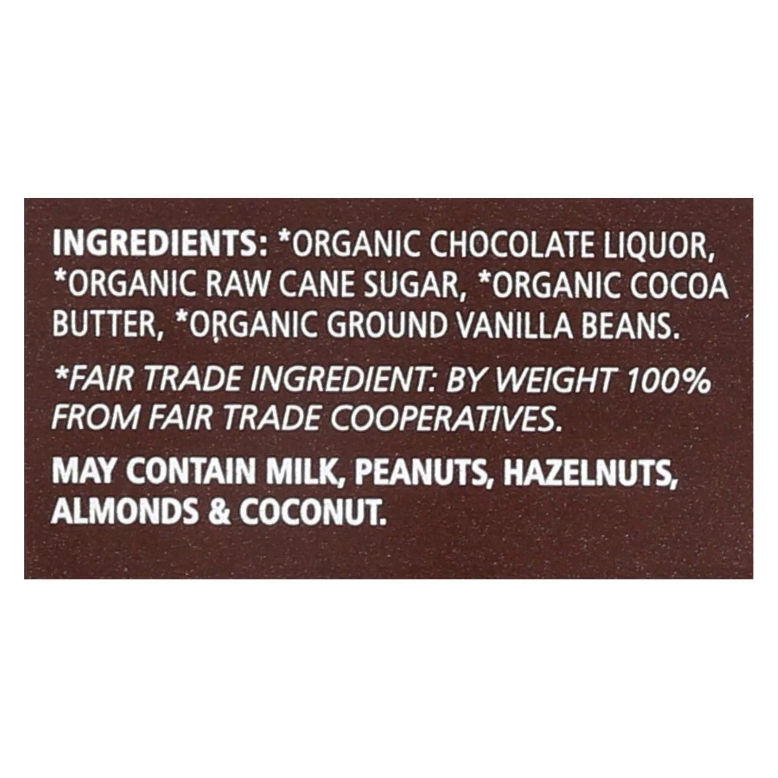 Equal Exchange Organic Panama Extra Dark Chocolate Bar, 2.8 oz Pack of 12 O96713