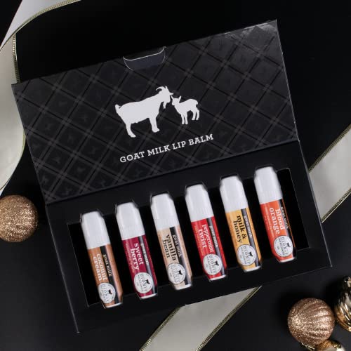 Dionis Goat Milk Lip Balm Ornament 6-Piece Variety Pack S6767