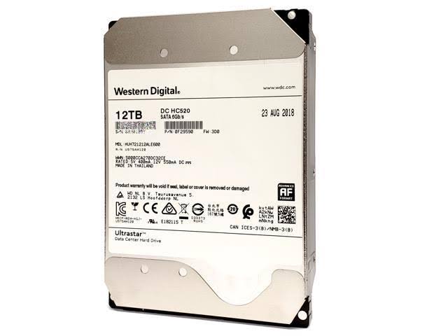 HGST Ultrastar He12 HUH721212ALE600 12TB SATA Internal Hard Drive C578171