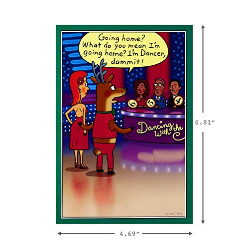 Hallmark Shoebox Funny Christmas Boxed Cards, 4 Designs, 24 Cards with Envelopes A408