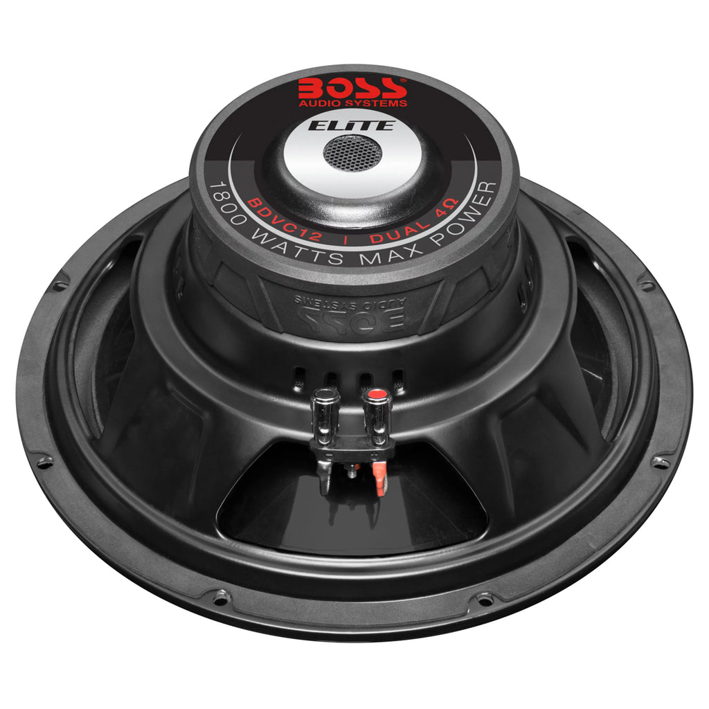 Boss Audio Systems BDVC102 Elite 12 Inch Dual Voice Coil Subwoofer R877