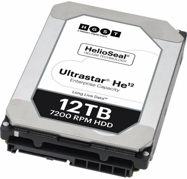 HGST Ultrastar He12 HUH721212ALE600 12TB SATA Internal Hard Drive C578171