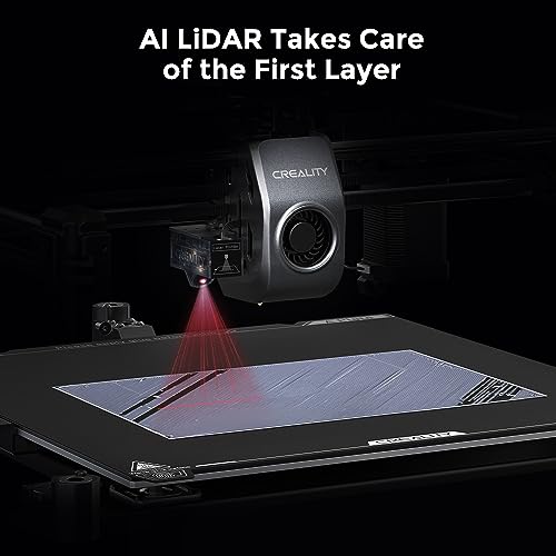 Creality K1C 3D Printer, 600mm/s High-Speed Printing, Carbon Fiber Support B672644