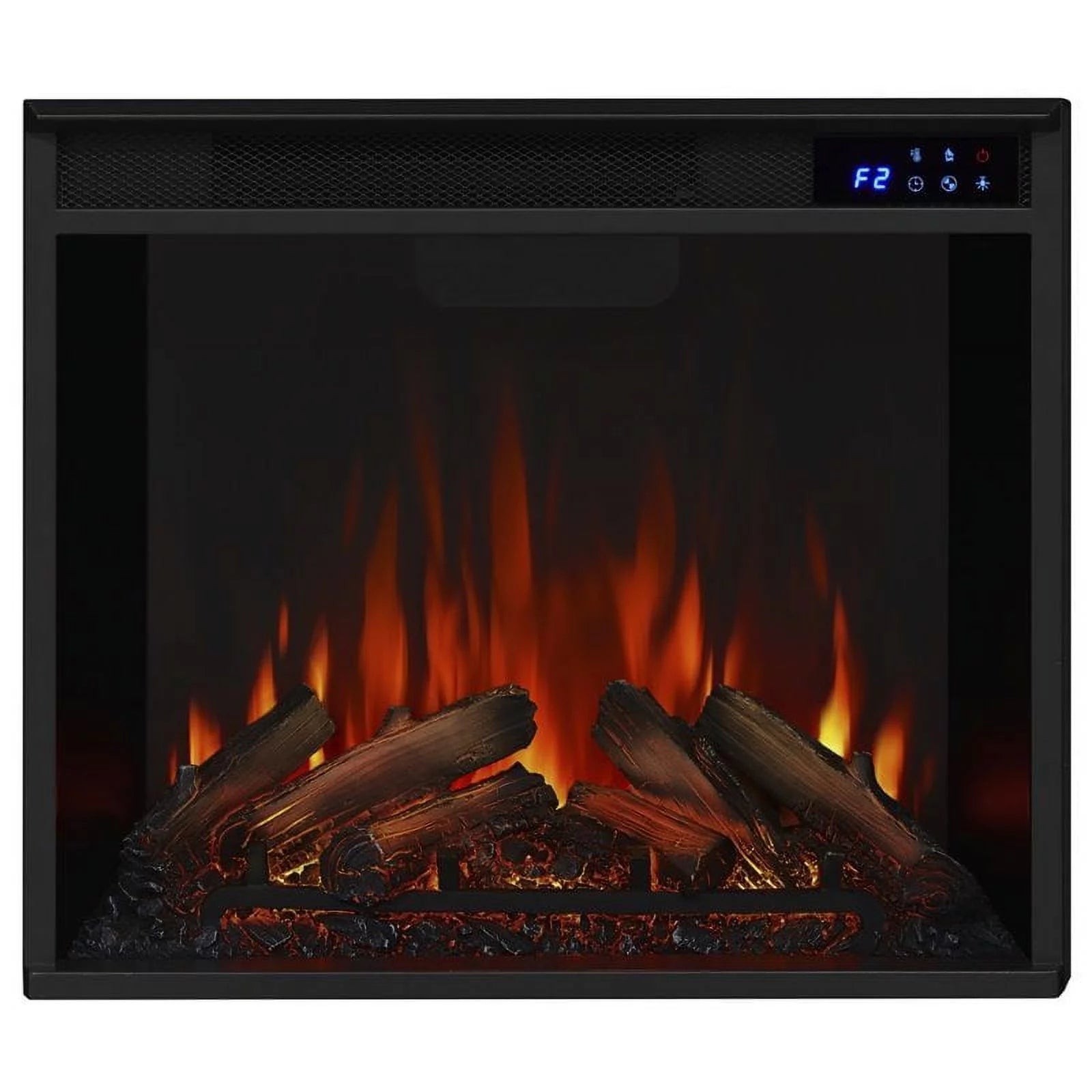 Bowery Hill Traditional Wood Electric Corner Fireplace for TVs up to 50" Oak M8800