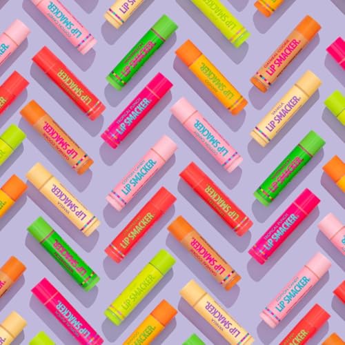 Lip Smacker Original Party Pack - 10 Moisturizing Lip Balms, Classic Flavors S23577
