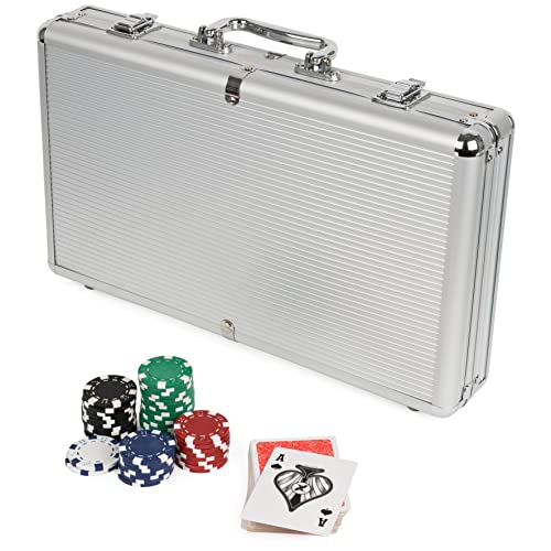 Spin Master Games Cardinal Classics 300-Piece Poker Set with Aluminum Case G10767