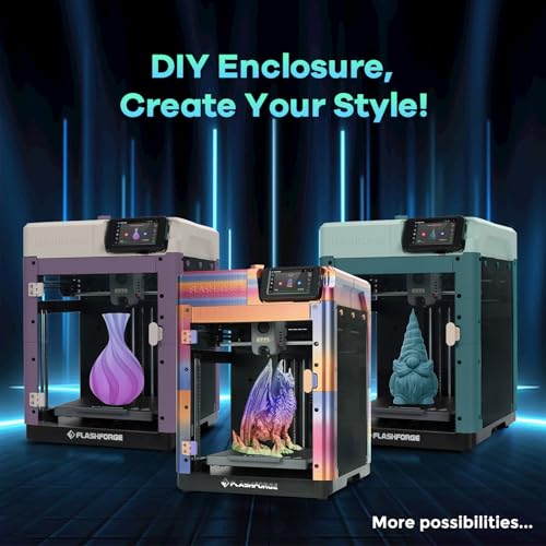 FLASHFORGE Adventurer 5M 3D Printer, Auto Leveling, 600mm/s High Speed I42024