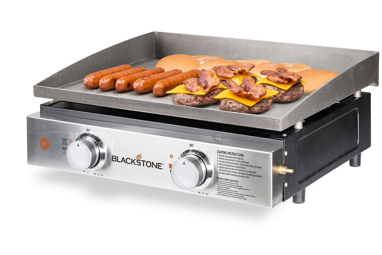Blackstone 22x22 2-Burner Tabletop Griddle with Cover Q448