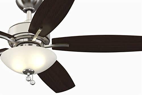 Fanimation FP6285BBN Aire Deluxe Brushed Nickel LED Ceiling Fan A600