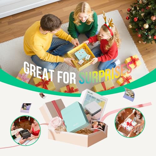 Nelko PP01 Portable Mini Photo Printer for iOS & Android, White Z15552