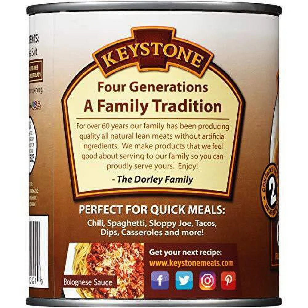 Keystone Ground Beef 28 oz Can (12 Pack) Y50886