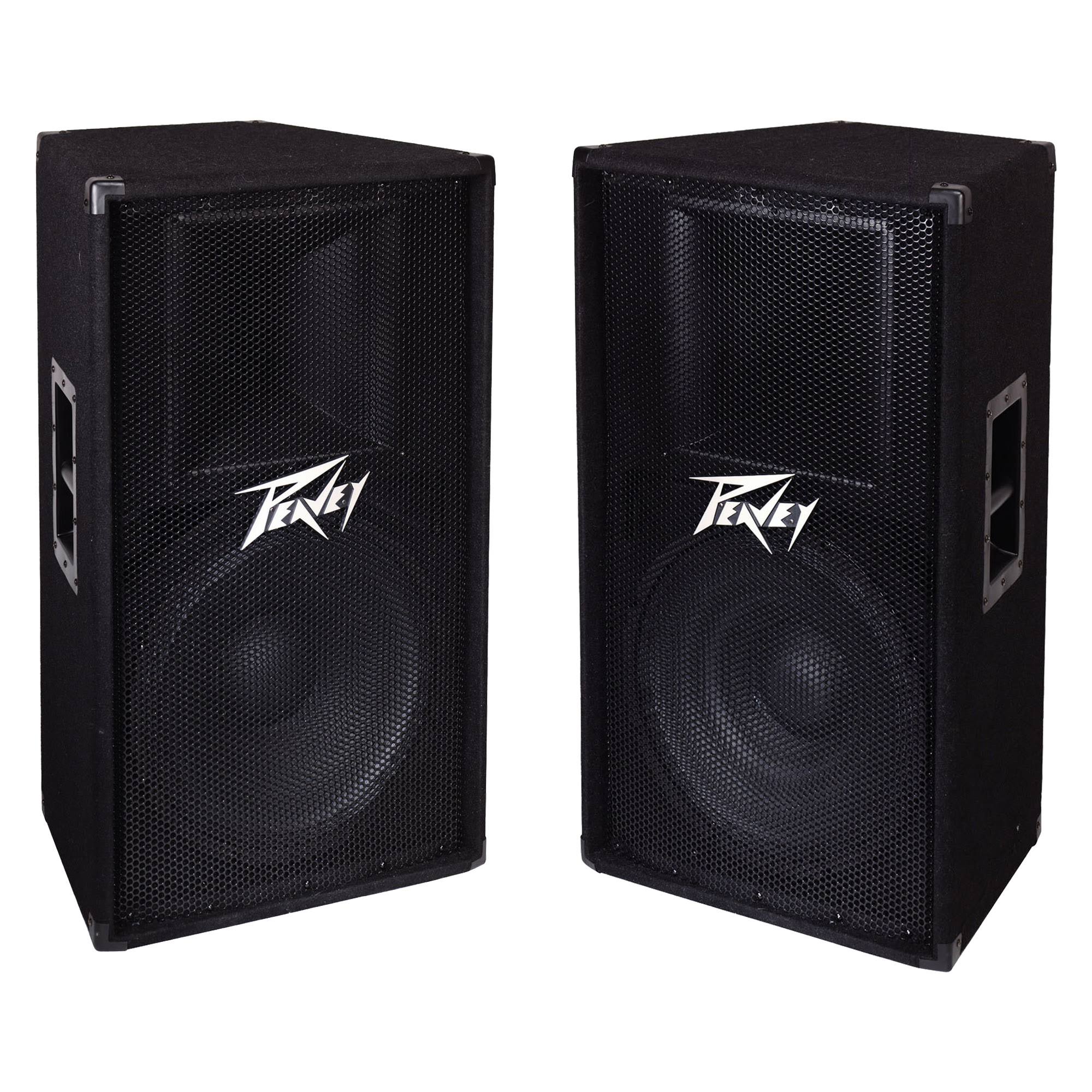 Peavey Pv115 2-Way 15" 800W Passive Pa Dj Sound Pv115 Speaker System (2 Pack) - Megean