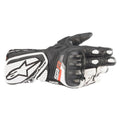 Alpinestars Stella SP-8 V3 Gloves - Black/White - Size X-Small - Avayadevconnect