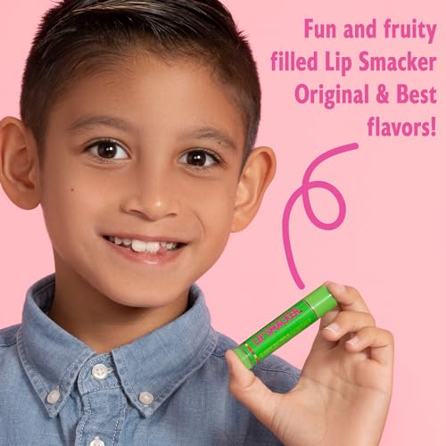 Lip Smacker Original Party Pack - 10 Moisturizing Lip Balms, Classic Flavors S23577