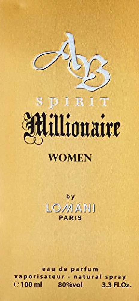 Lomani AB Spirit Millionaire Eau de Parfum for Women, 3.3 oz V75915