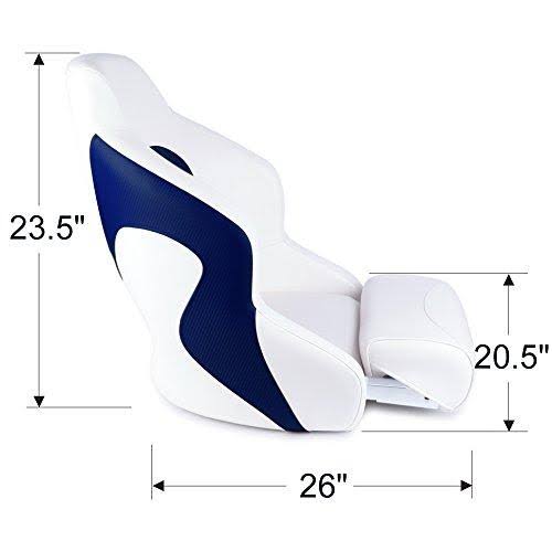 Leader Accessories Two Tone Captain's Bucket Boat Seat L585101