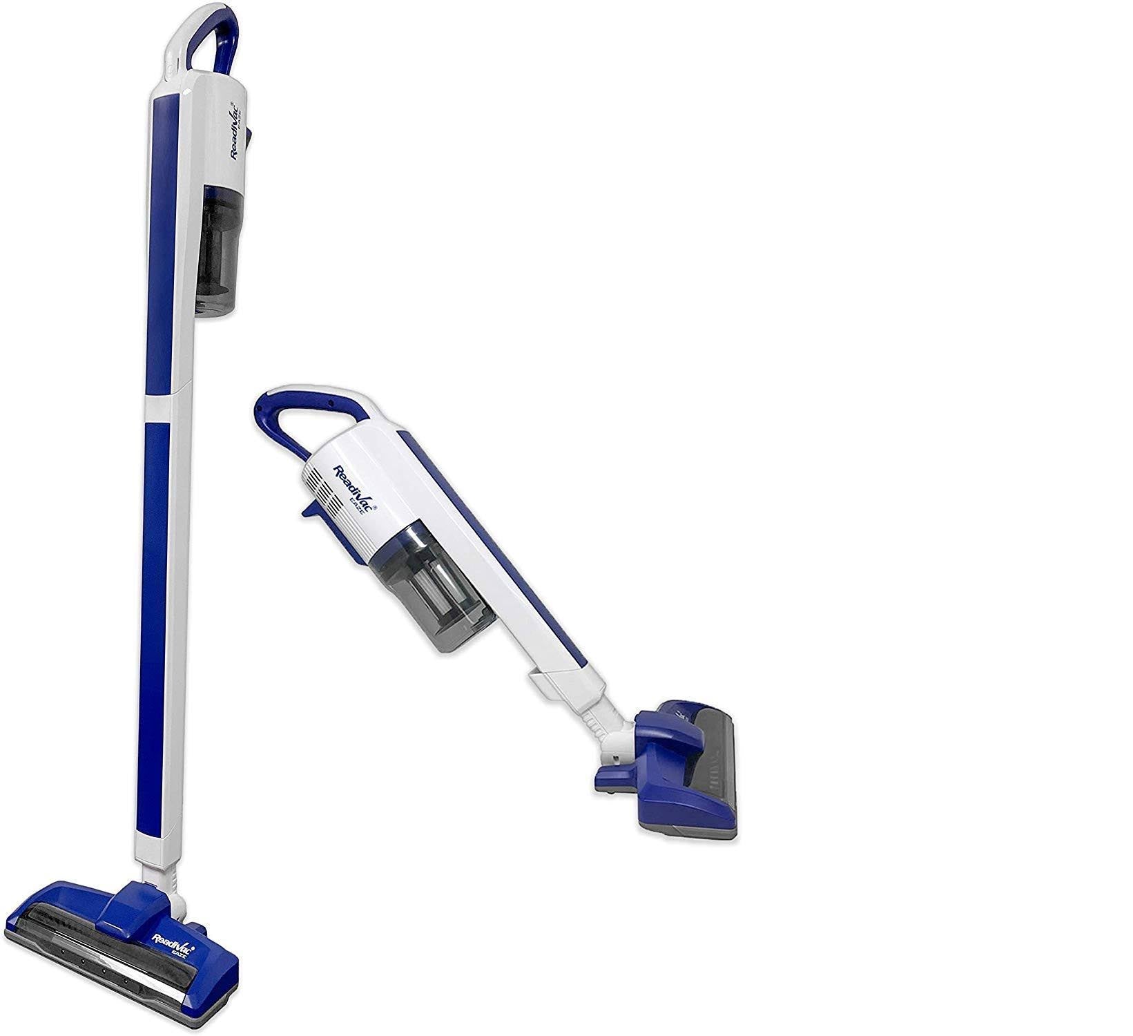 Readivac Eaze RS1030, Cordless Stick Vacuum Cleaner, Portable Lightweight Upright VAC with Powerful SUCTION, Rechargeable - Megean