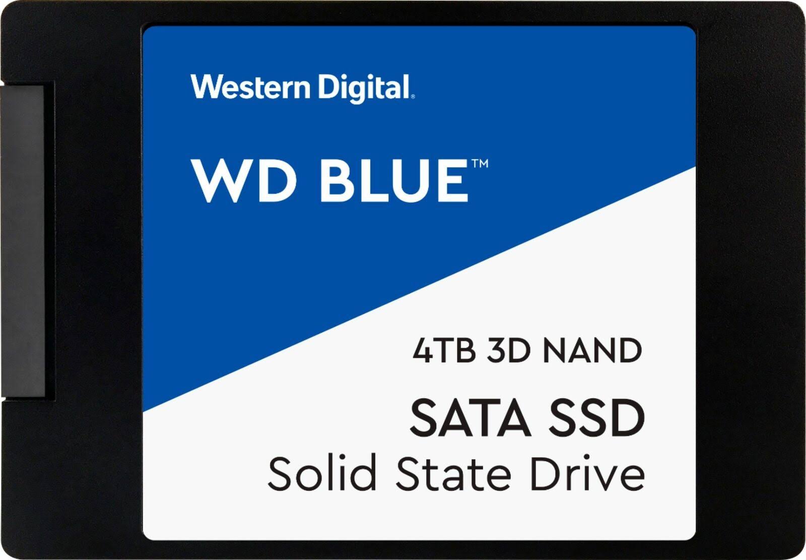 WD - Blue 4TB Internal SATA Solid State Drive for Laptops with Tiered Caching Technology - Avayadevconnect