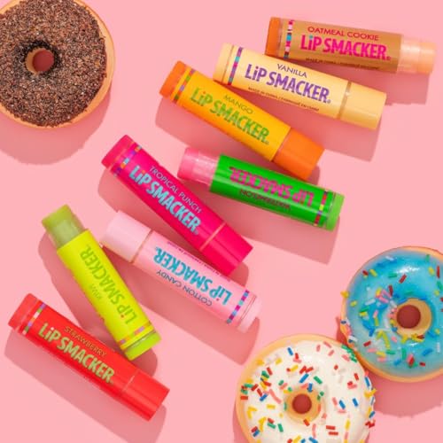 Lip Smacker Original Party Pack - 10 Moisturizing Lip Balms, Classic Flavors S23577