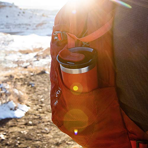 WACACO Octaroma Classico Vacuum Insulated Coffee Mug, Double-wall Stainless Steel, 6 fl oz, Carmine Red Z33030