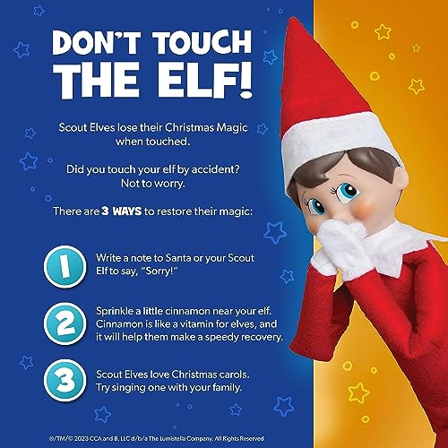 Elf on The Shelf: A Christmas Tradition Blue-Eyed Girl Scout Elf X333