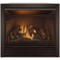 Duluth Forge Dual Fuel Ventless Fireplace Insert - 32,000 BTU, Remote Control - Megean