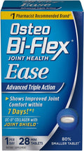 Osteo Bi-Flex Joint Health Ease Advanced Triple Action Mini Tabs - 28 CT, 4 Pack - Megean