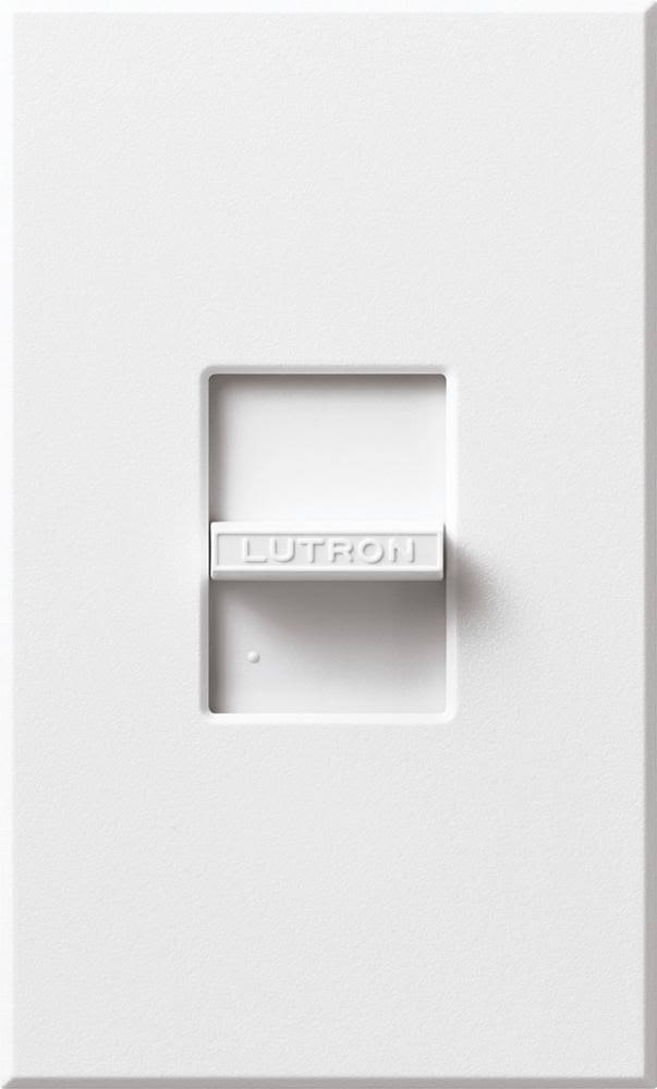 Lutron NTF-103P-WH Nova T Fluorescent Slide Dimmer, White N855202