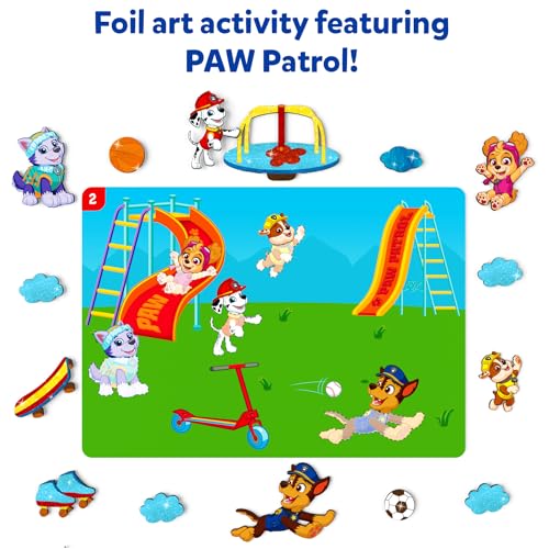 Skillmatics Foil Fun Christmas Ornaments, Mess Free Art Craft Kit for Kids Ages 4-9 S207