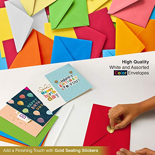 Dessie 30 Unique Christmas Cards with Envelopes and Gold Sealing Stickers B61775