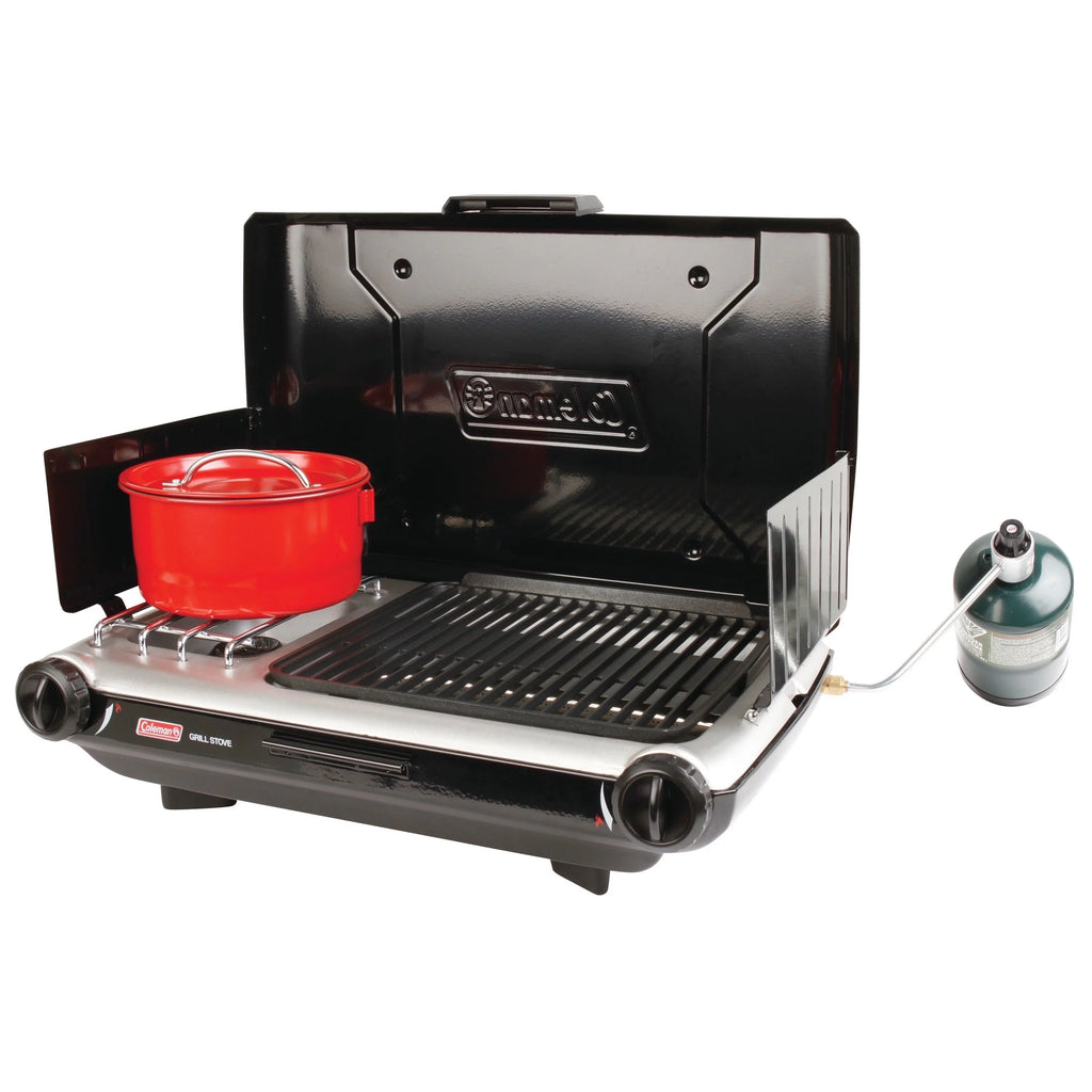 Coleman Grill-Stove Portable Propane Black J87687
