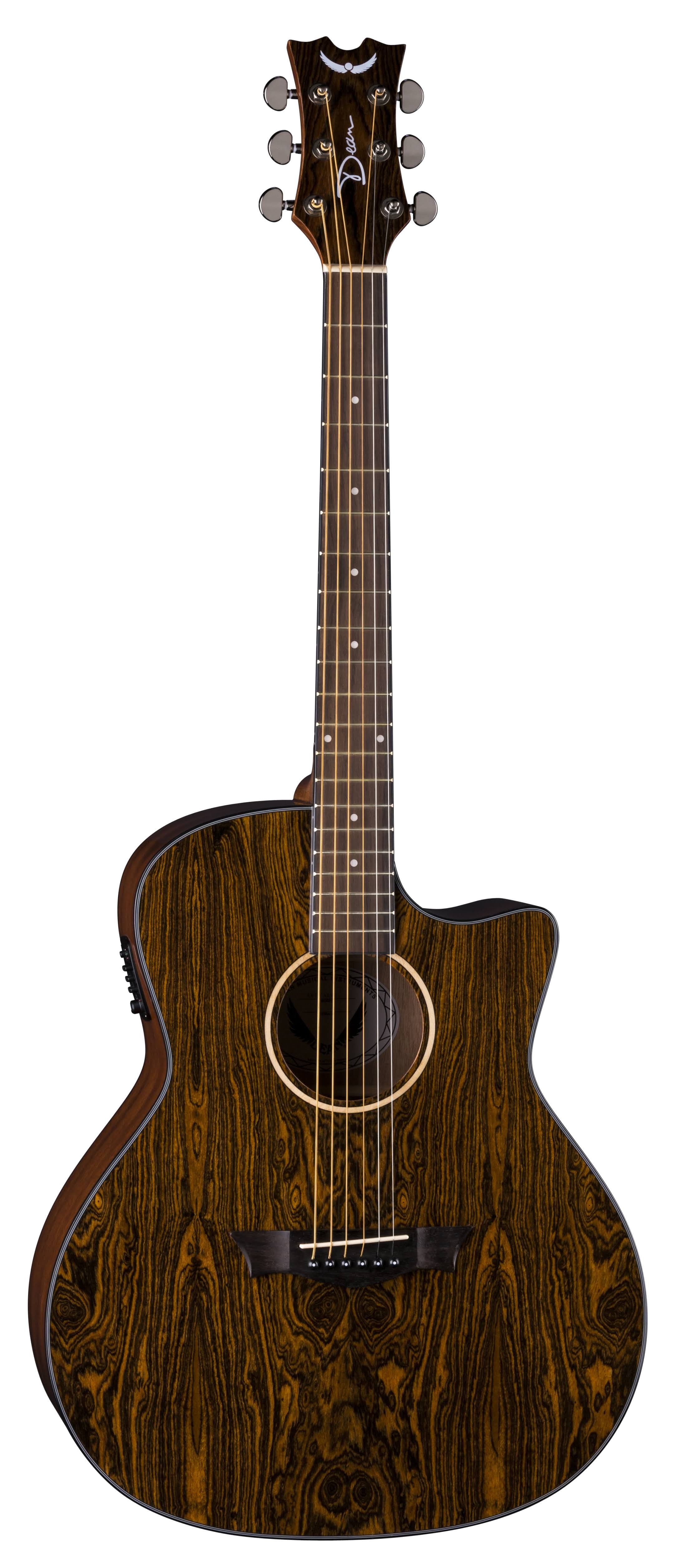 Dean AXS Exotic Caidie Cutaway Acoustic-Electric Guitar - Megean